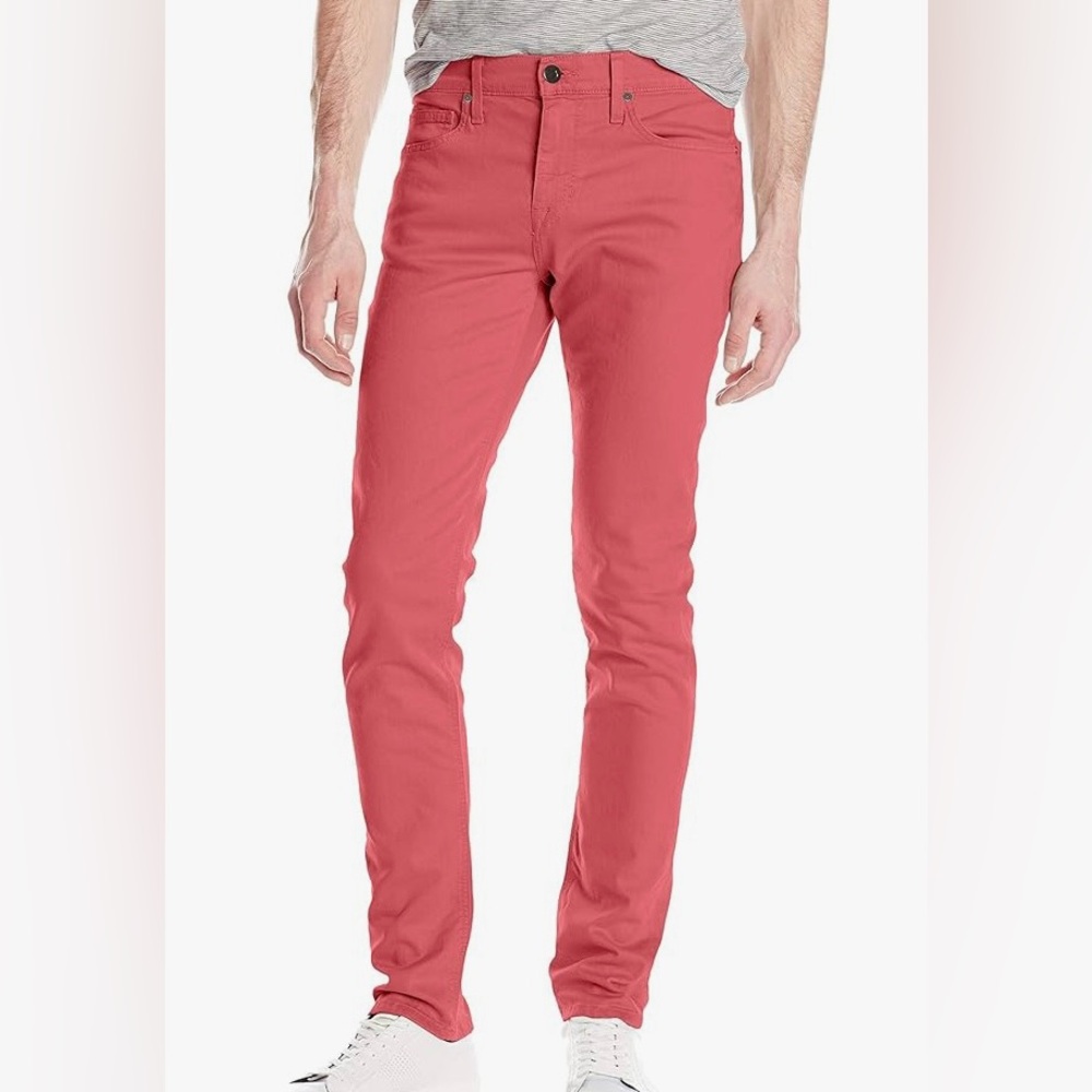 Joe's Jeans Red Skinny Denim